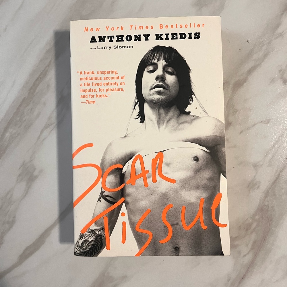 Scar Tissue Book by Anthony Kiedis